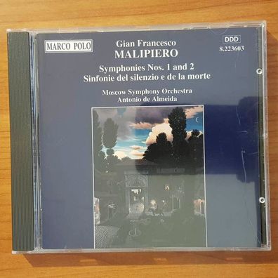 Antonio DEL Almeida malipiero symphonies 1 and 2 NM/EX (CD Album, Klassik)