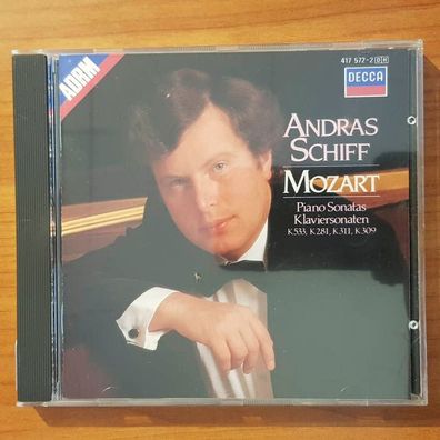 Andreas SCHIFF mozart piano sonatas VG+/EX (CD Album, Klassik, Decca)