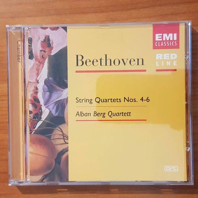 ALBAN BERG Quartett beethoven string quartets nos 4-6 NM/EX (CD Album, Klassik)