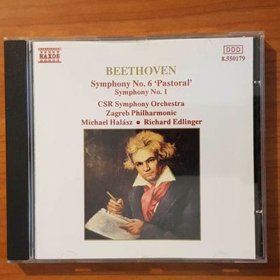 HALASZ / Edlinger beethoven symphony no 6 / 1 EX/EX (CD Album, Klassik, Naxos)