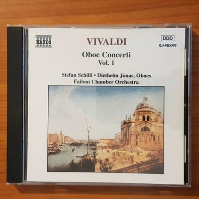 STEFAN Schilli vivaldi oboe concerti 1 NM/EX (CD Album, Klassik, Naxos)