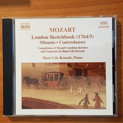 HAND-UDO Kreuels mozart london sketchbook NM/EX (CD Album, Klassik, Naxos)