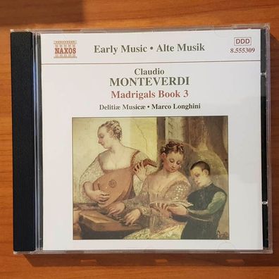 Delitiae Musicae claudio monteverdi madrigal book 3 NM/EX (CD Album, Klassik)