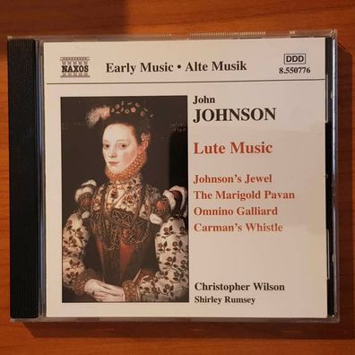 Christopher WILSON john johnson lute music NM/EX (CD Album, Klassik, Naxos)