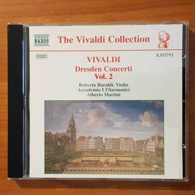 Alberto Martini vivaldi dresden concerti vol. 2 NM/EX (CD Album, Klassik, Naxos)