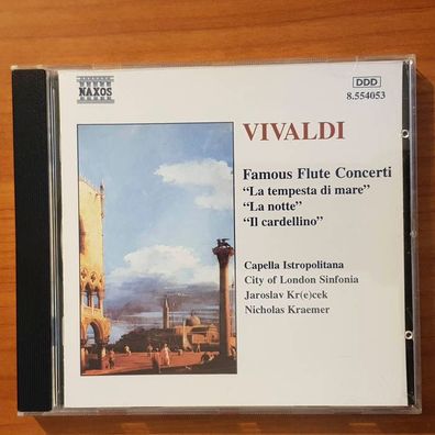 Capella Istropolitana vivaldi famous flute concerti EX/EX (CD Album, Klassik)