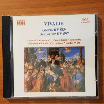 Summerly / WARD vivaldi gloria rv 589 / beatus vir rv 597 EX/EX (CD Album)