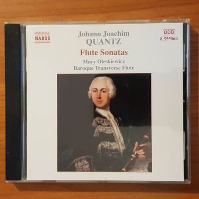 MARY Oleskiewicz jj quantz flute sonatas NM/EX (CD Album, Klassik, Naxos)