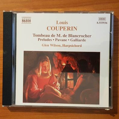 GLEN WILSON louis couperin tombeau de m NM/EX (CD Album, Klassik, Naxos)