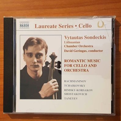 Vytautas Sondeckis romantic music for cello and orchestra VG+/EX (CD Album)