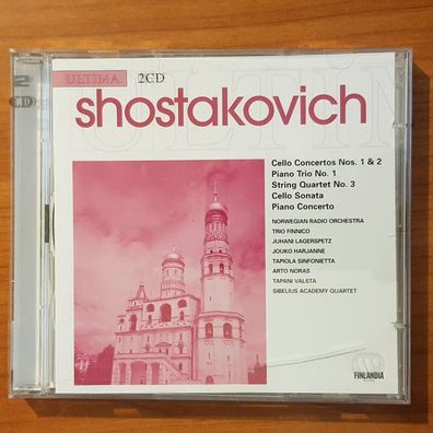 ARTO NORAS ET AL shostakovich cello, piano, string EX/EX (2CD, Klassik)