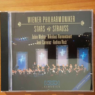 WIENER Philharmoniker stars & strauss EX/EX (CD Album, Klassik, Koch Classics)