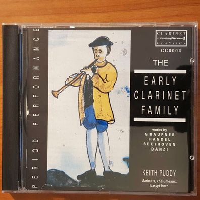 KEITH PUDDY the early clarinet family VG+/VG+ (CD Album, Klassik)