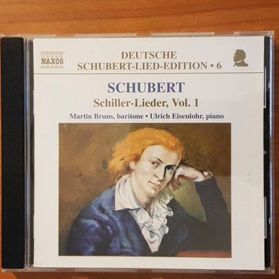 Matthias BRUNS schubert - schiller lieder vol. 1 NM/EX (CD Album, Klassik)