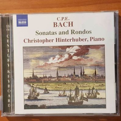 Christopher Hinterhuber cpe bach sonatas and rondos NM/EX (CD Album, Klassik)