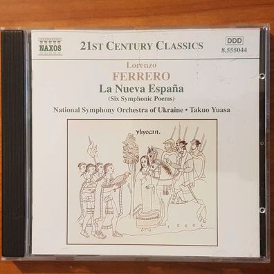 TAKUO YUASA lorenzo ferrero la nueva espana NM/VG+ (CD Album, Klassik, Naxos)