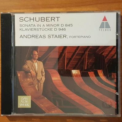 Andreas STAIER schubert sonata d845 klavierstücke d946 Germany EX/EX (CD Album)