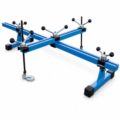 Wiltec Motortraverse Motorhalter 500kg mit Querträger Motorbrücke Motorstütze