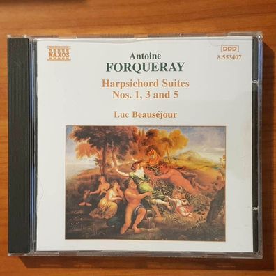 LUC Beausejour antoine forqueray harpsichord suites 1,3&5 NM/EX (CD Album)