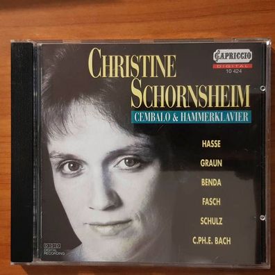 Christine Schornsheim cembalo & hammerklavier EX/EX (CD Album, Klassik)
