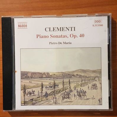 PIETRO DE MARIA clementi piano sonatas op 40 EX/EX (CD Album, Klassik, Naxos)