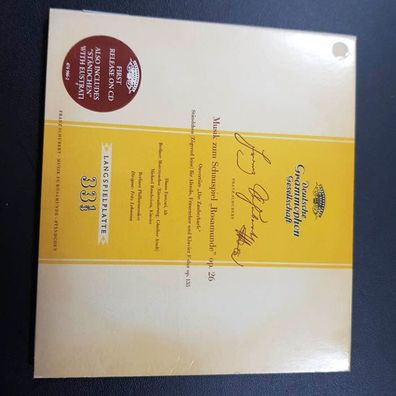 FRITZ Lehmann schubert - musik rosamunde DIGI UML Germany EX (CD Album, Klassik)
