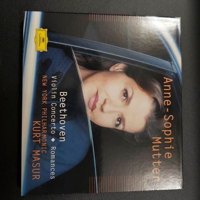 ANNE-SOPHIE MUTTER beethoven violin concerto / romances DIGI NM/EX (CD Album)