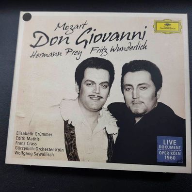 Hermann PREY / FRITZ Wunderlich mozart don giovanni DIGI NM/EX (3CD, Klassik)
