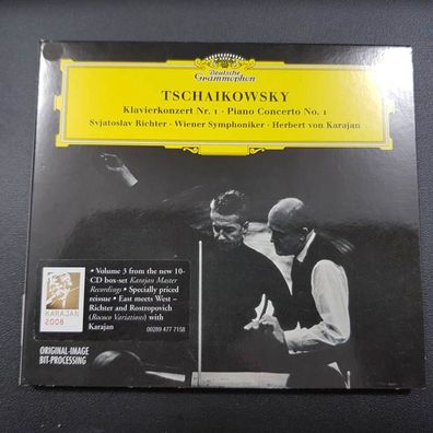 Herbert VON Karajan tschaikovsky - piano concert no 1 DIGI NM (CD Album)
