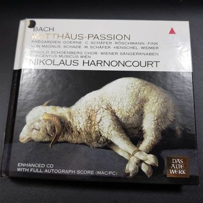 Concertus Musicus WIEN bach matthäus passion DIGI VG+/EX (2CD, Klassik, Teldec)