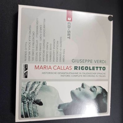 MARIA CALLAS giuseppe verdi rigoletto (1955) DIGI NM/EX (2CD, Klassik)
