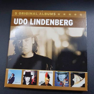 UDO Lindenberg 5 original albums (a) SLIP NM/EX (5CD, Pop, Polydor/Universal)