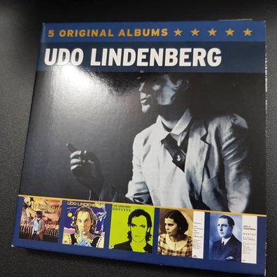 UDO Lindenberg 5 original albums (c) SLIP NM/EX (5CD, Pop, Polydor/Universal)