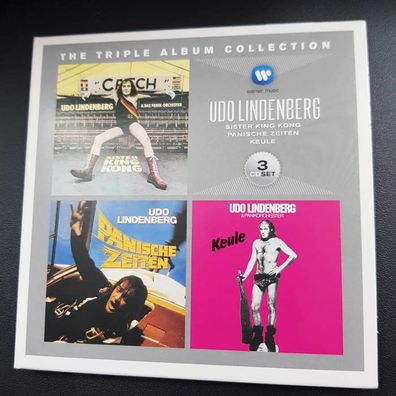 UDO Lindenberg the triple album collection SLIP NM/EX (3CD, Pop, Universal)
