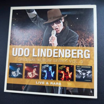 UDO Lindenberg original album series vol. 3 SLIP NM/EX (5CD, Pop, Universal)