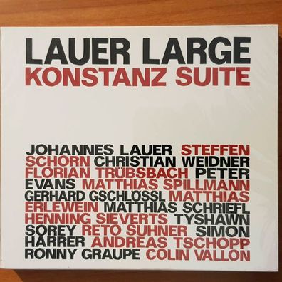 LAUER LARGE konstanz suite OC NEU OVP SLIP (CD Album, Jazz, Jazzwerkstatt)