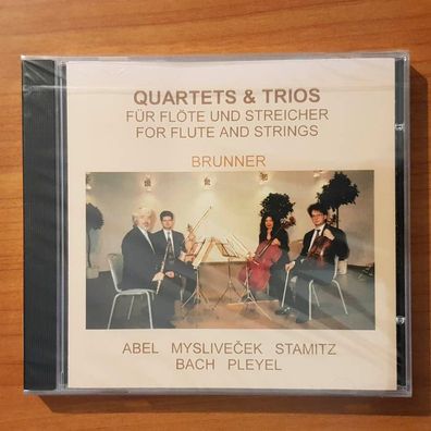 Brunner quartets & trios für flöte und streicher NEU OVP (CD Album, Klassik)