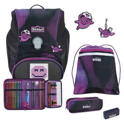 Scout Alpha Pink Pixel Set 5tlg Exklusiv Movie Star, Pink Pixel, Mädchen & Jungen