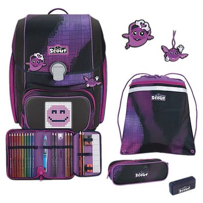Scout Genius Pink Pixel Set 5-tlg Exklusiv Movie Star, Pink Pixel, Mädchen & Jungen