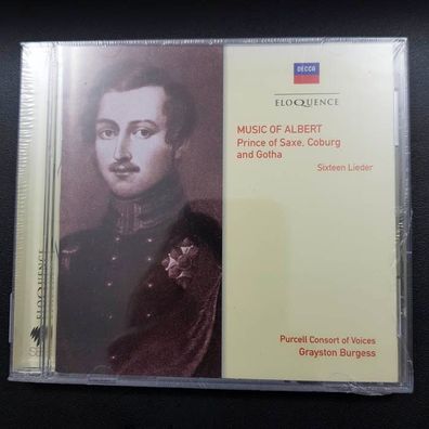 Grayston Burgess music of albert NEU OVP (CD Album, Klassik, Decca)