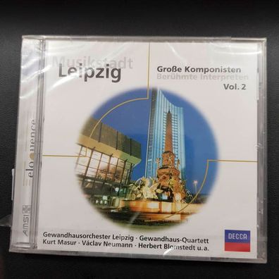 Various musikstadt leipzig große komponisten vol. 2 NEU OVP (CD Album)