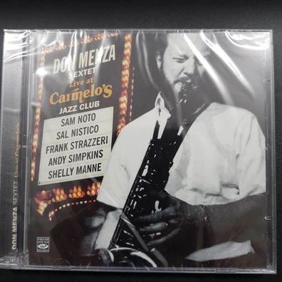 DON MENZA live at carmelo's jazz NEU OVP CLUB (CD Album, Jazz, Fresh Sound)