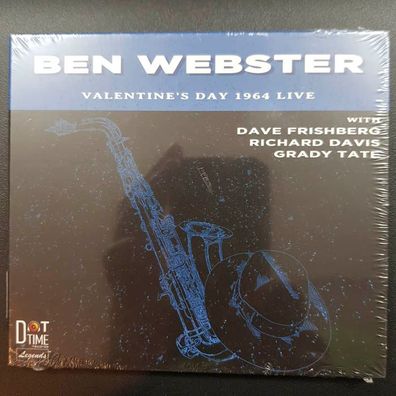 BEN Webster valentine's day 1964 live DIGI NEU OVP (CD Album, Jazz, Dot Time)