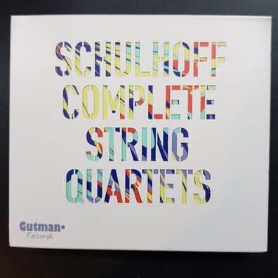 ALMA Quartet schulhoff complete string quartets DIGI NEU OVP (CD Album)