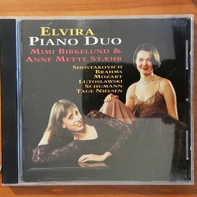 MIMI Berklund & ANNE METTE STAEHR elvira piano duo EX/VG+ (CD Album, Klassik)