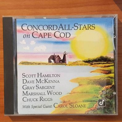 Various concord all-stars on cape cod EX/VG+ (CD Album, Jazz, Concord Jazz)