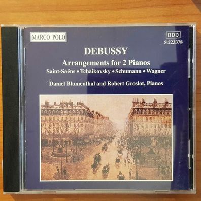 DANIEL Blumenthal / ROBERT Groslot debussy 2 pianos EX/VG+ (CD Album, Klassik)