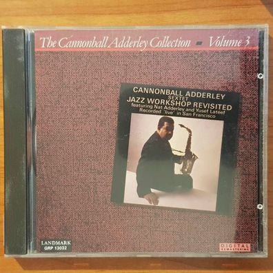 Cannonball Adderley collection 3 jazz workshop revisited EX/VG+ (CD Album, Jazz)