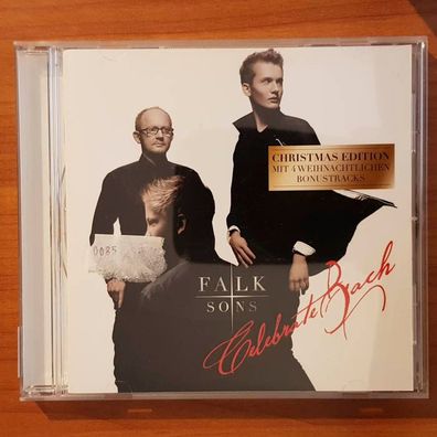 FALK SONS celebrate bach - christmas edition VG+/EX (CD Album, Klassik)