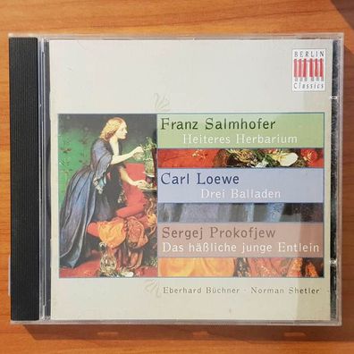 Eberhard Büchner / NORMAN Shetler salmhofer, loewe, prokofjew EX/EX (CD Album)